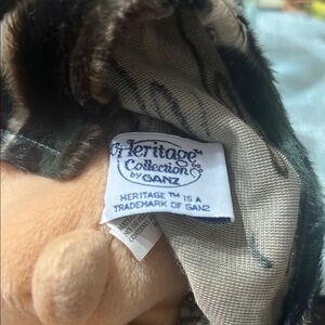 Heritage Collection Plush by Ganz with camo coat